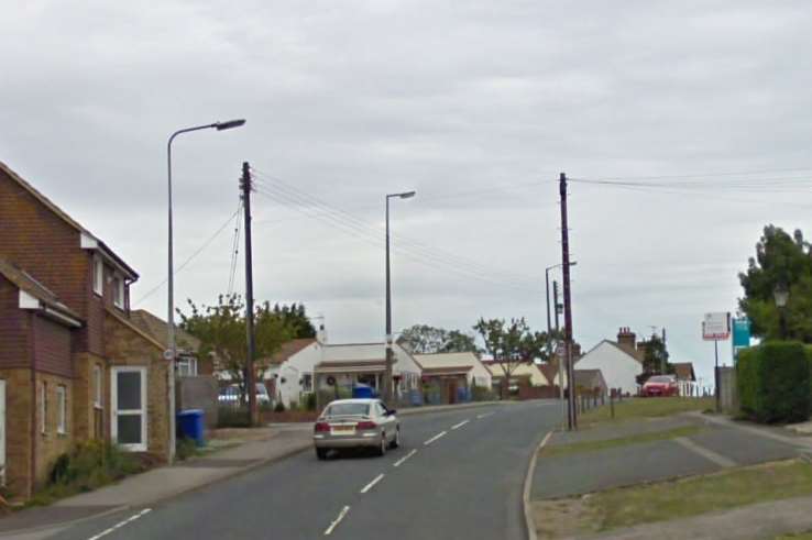 The crash happened near Sheppey Community Hospital