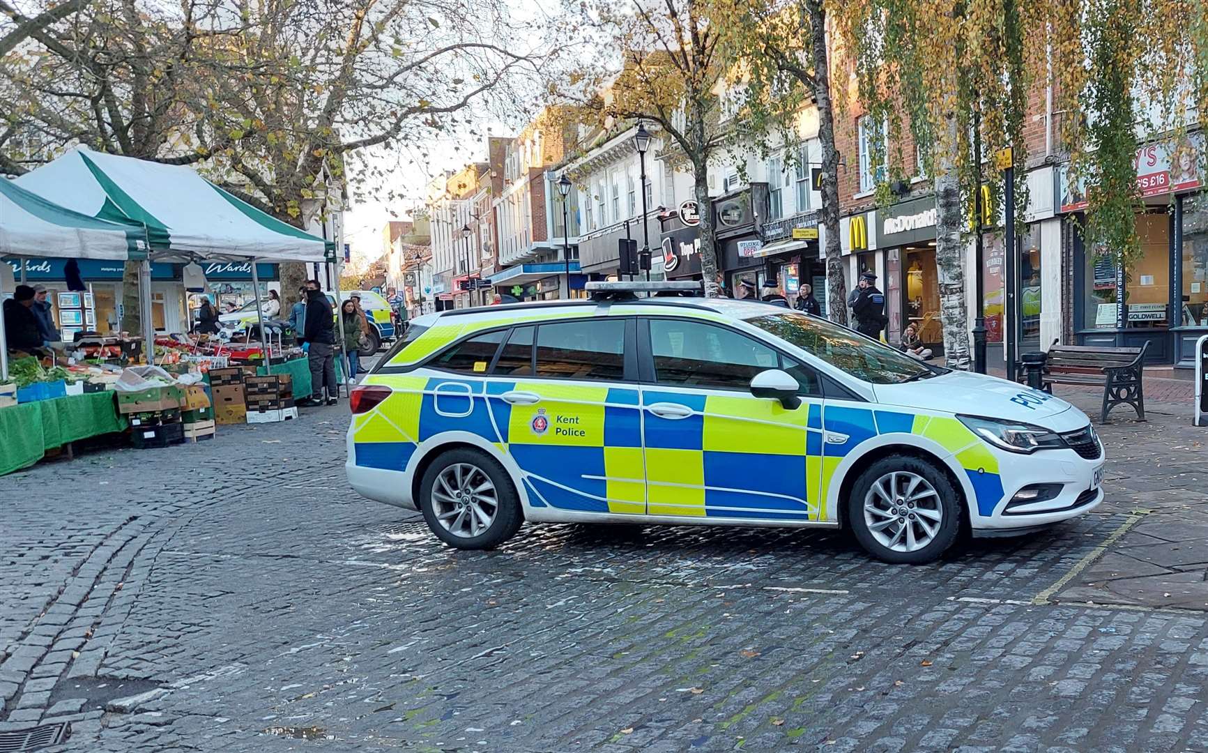 McDonald's is described as a crime hotspot in the town centre