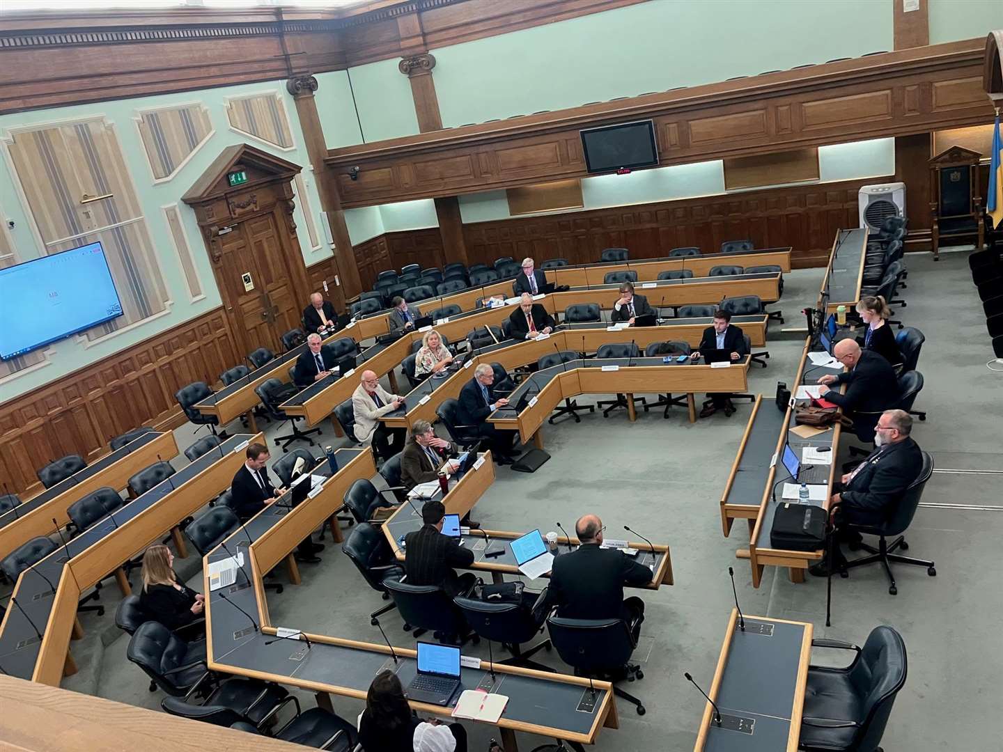 The Environment and Transport Cabinet committee at County Hall on September 19, 2024