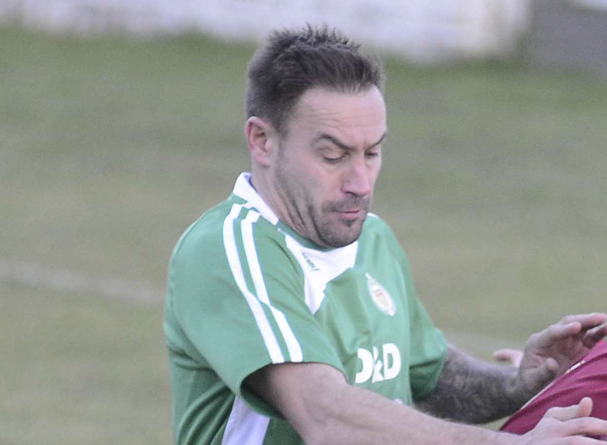 Ashford United manager Danny Lye Pic: Paul Amos