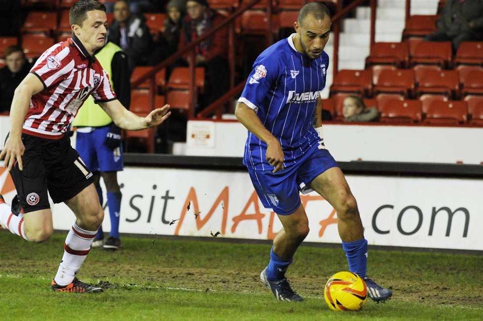 Gillingham forward Craig Fagan. Picture: Barry Goodwin