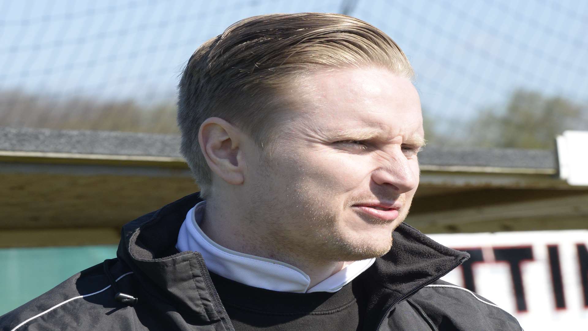 Sittingbourne manager Nick Davis. Picture: Chris Davey