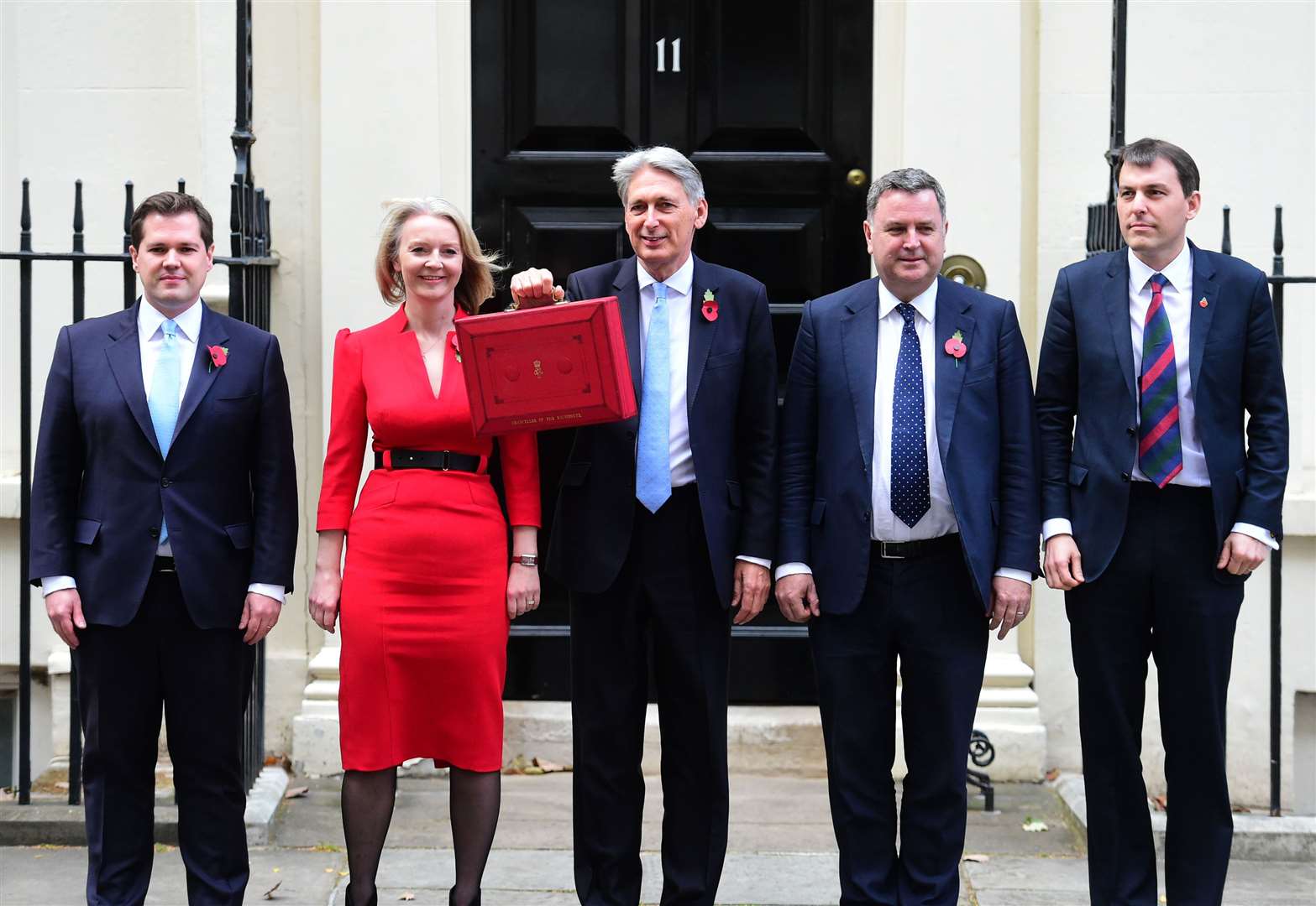 Robert Jenrick (left) during his time in the Treasury (David Mirzoeff/PA)