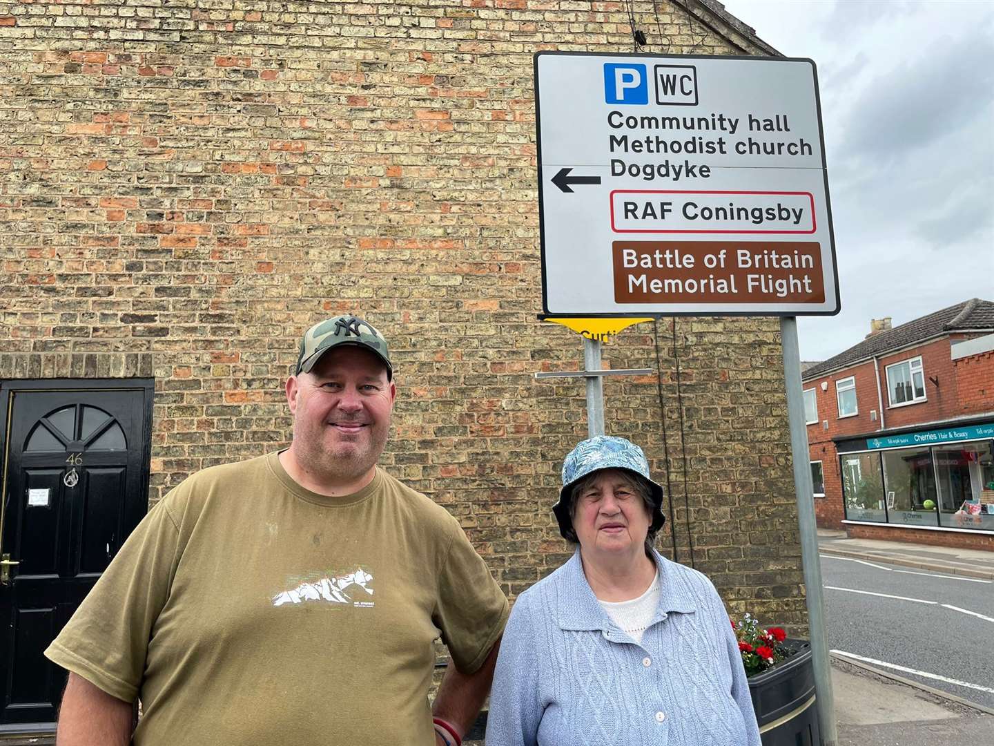 Henry and Doreen Hutton described the heat as ‘not too bad’ but were concerned about it happening again (Callum Parke/PA)