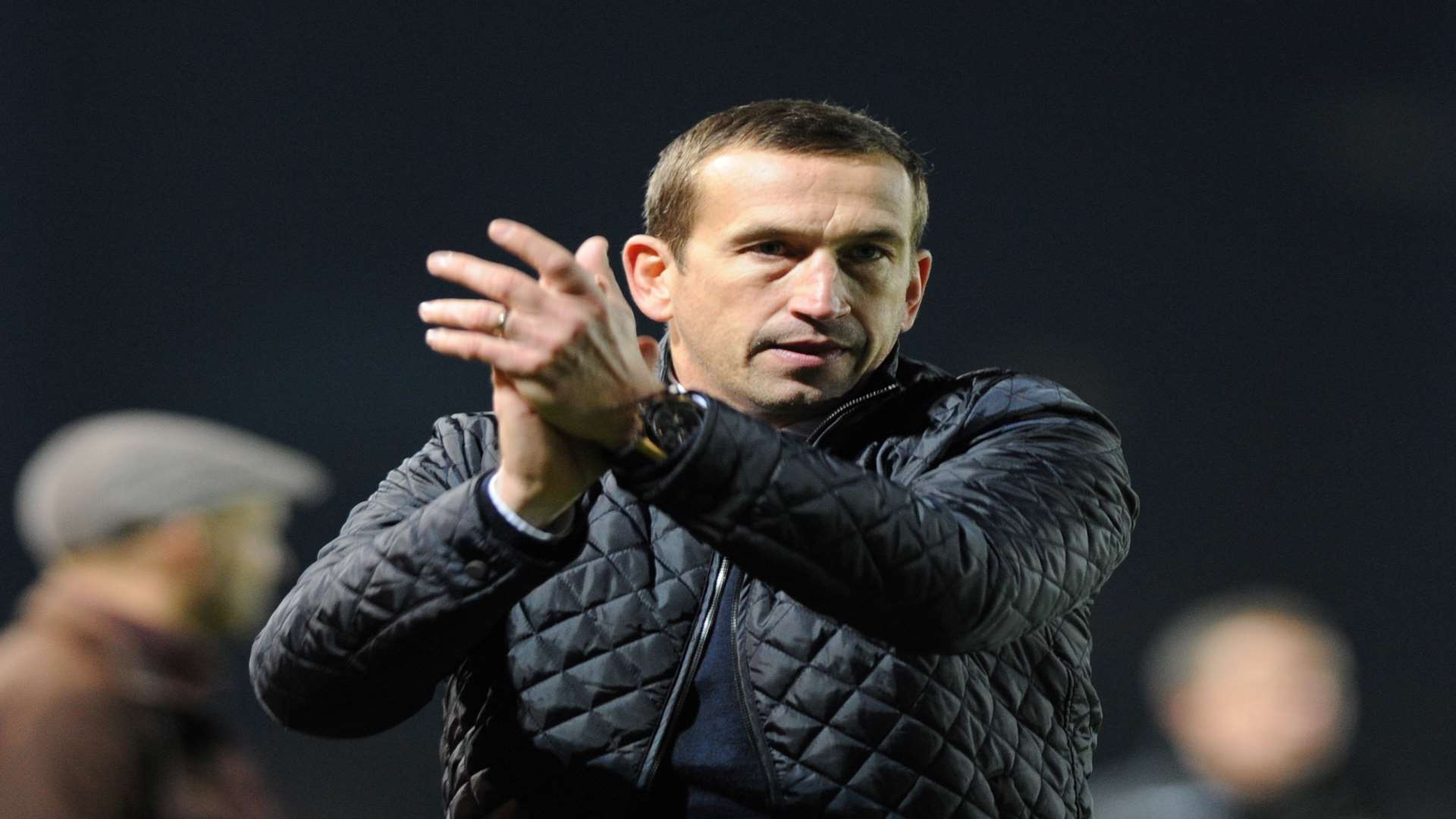 Justin Edinburgh Picture: South Wales Argus