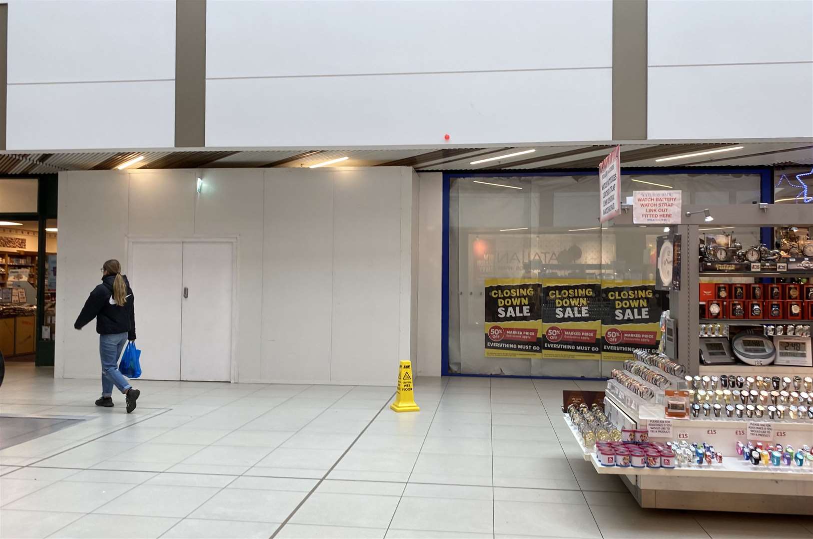 The Entertainer in The Mall, Maidstone, has now closed