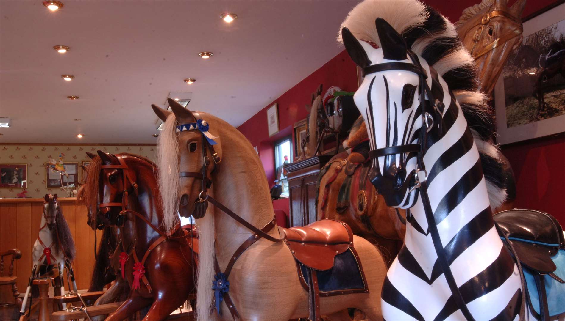 Bespoke rocking horse company Stevenson Brothers is run by twins Marc and Tony