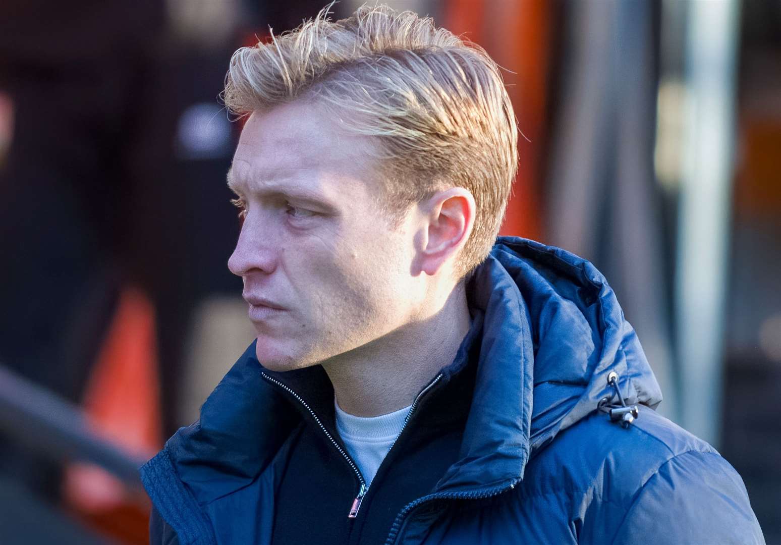 Ebbsfleet manager Josh Wright. Picture: Ed Miller/EUFC