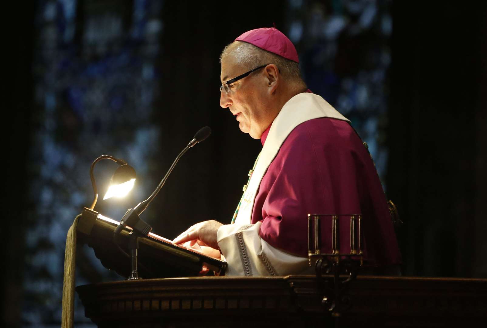 Archbishop Philip Tartaglia died in January this year (Danny Lawson/PA)