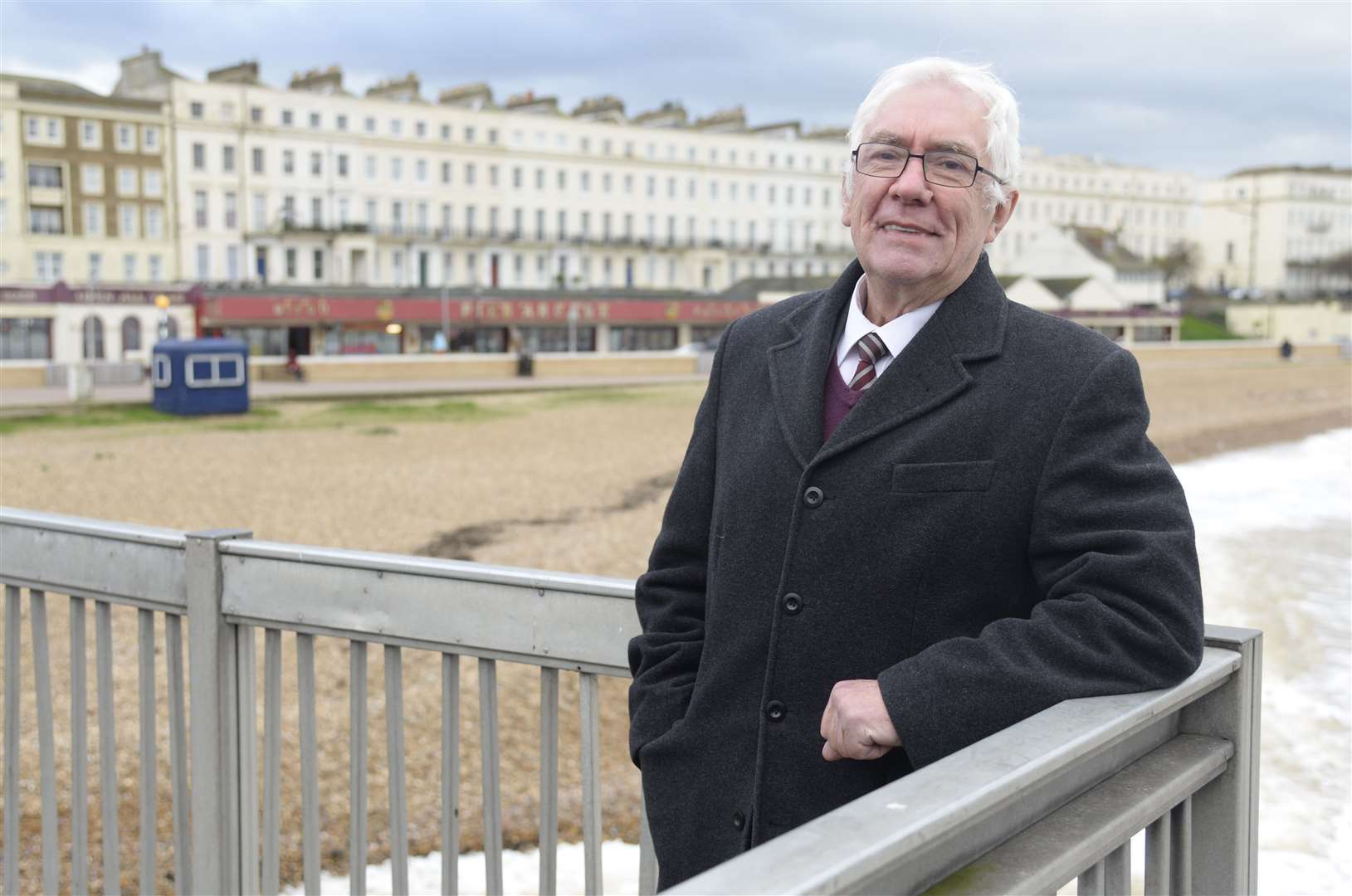 Cllr Peter Vickery-Jones has concerns about the acoustic fencing