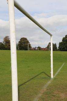 The Ridge football pitches where 15-year-old Galbu Sherpa collapsed during a match