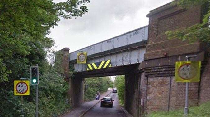 The Minnis Road bridge in Birchington