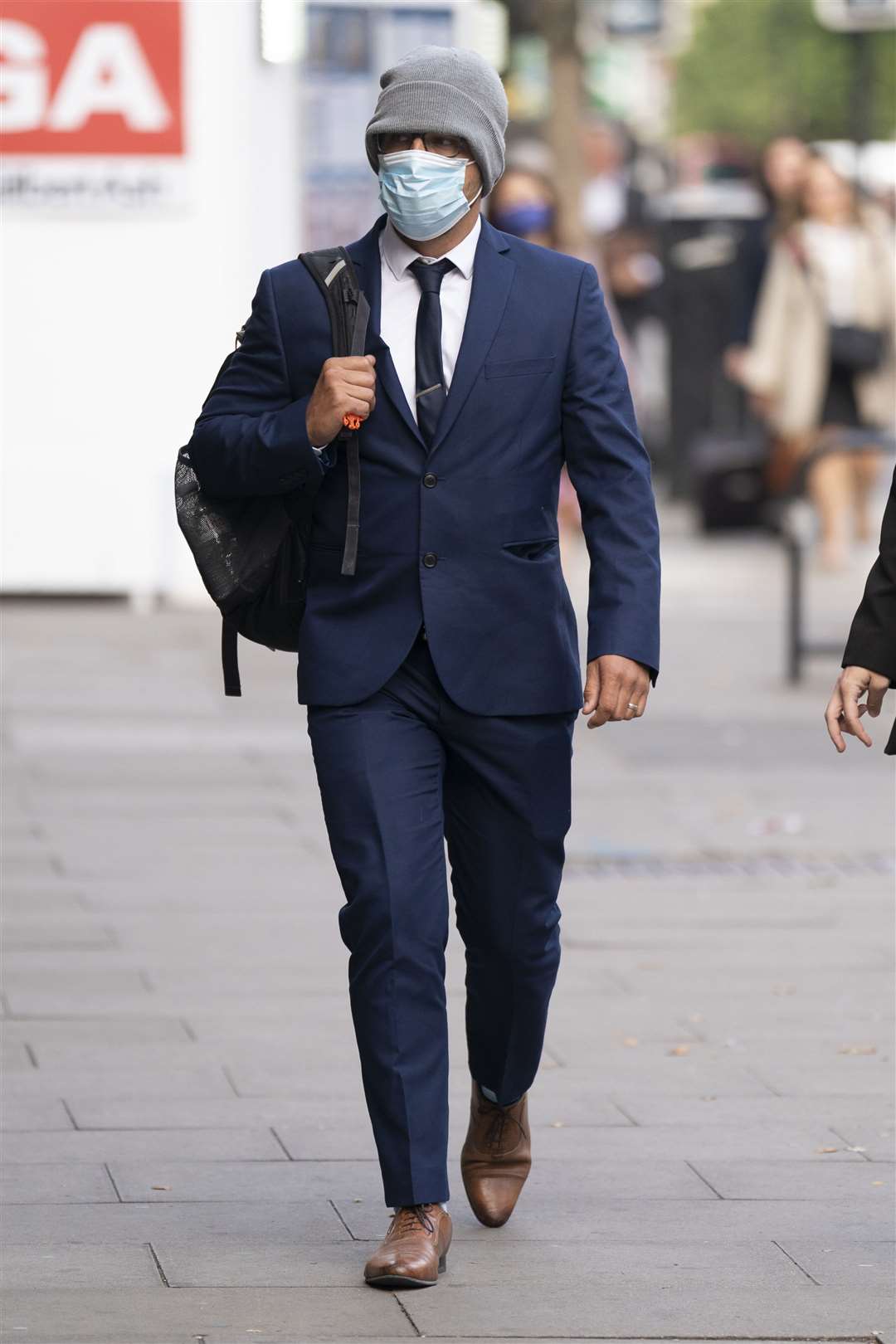 Jonathon Cobban arriving at court (Kirsty O’Connor/PA)