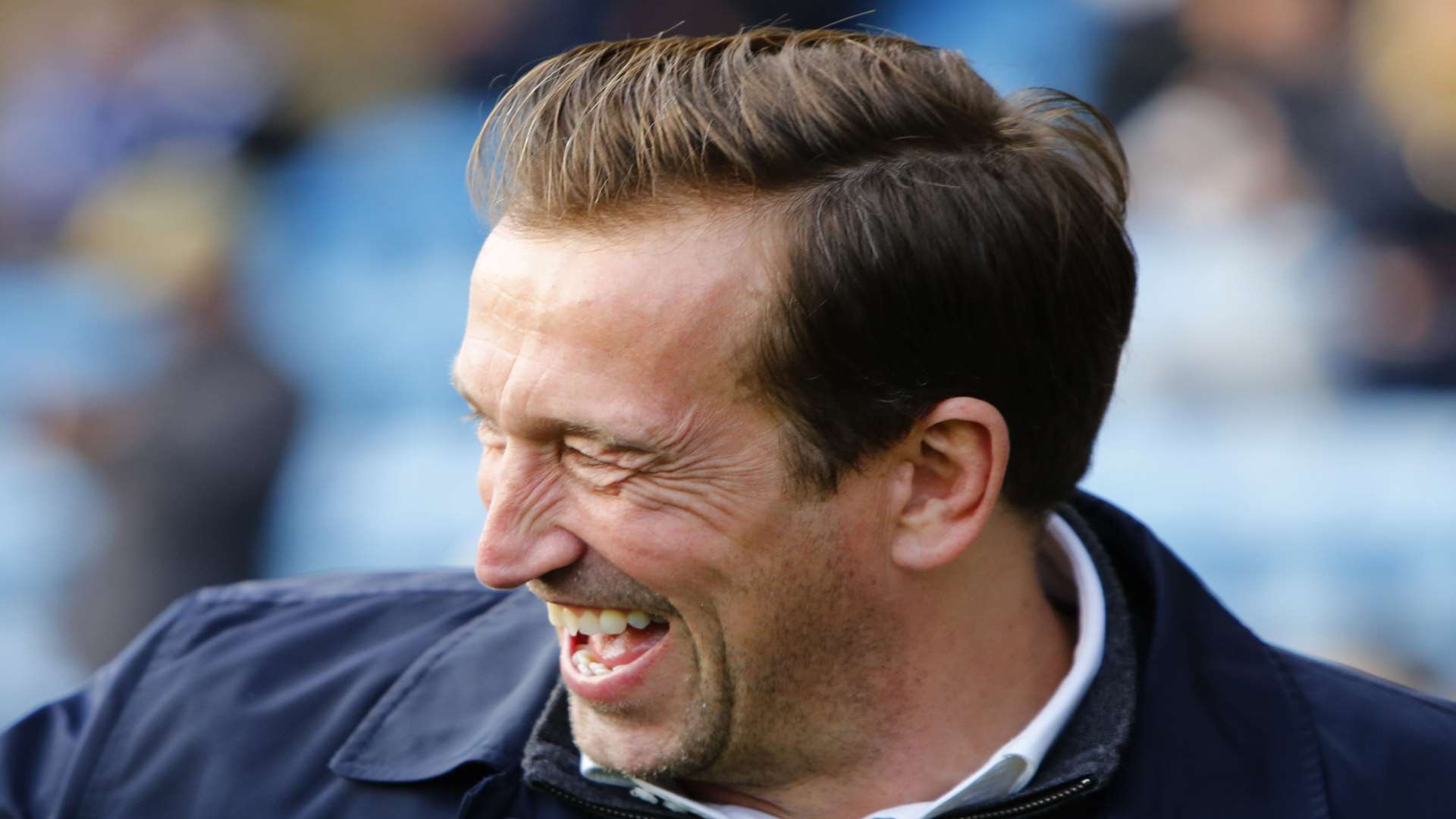 Gillingham manager Justin Edinburgh Picture: Andy Jones