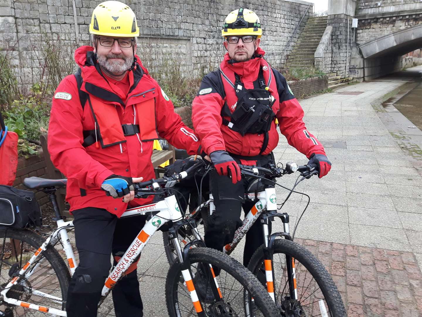 Volunteers will be patrolling the tow-paths on bicycles