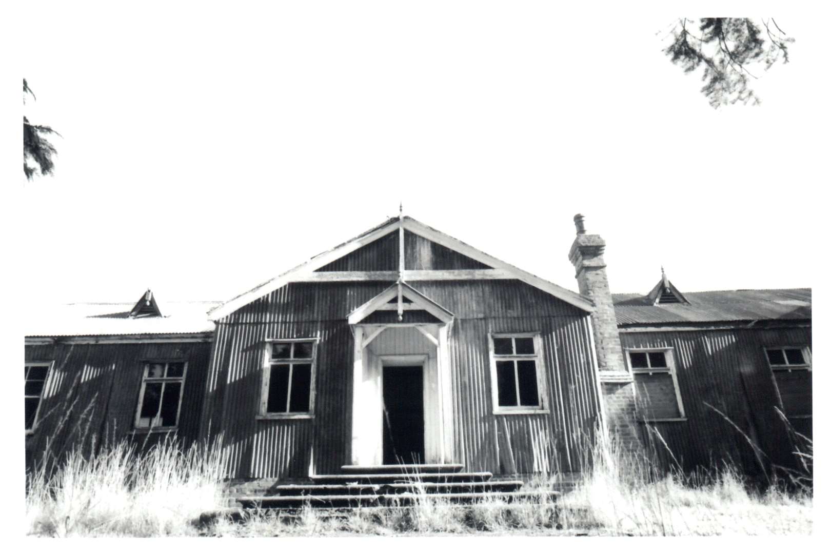 Some of the corrugated iron clad buildings at the one-time Warren Isolation Hospital. Picture: John Olliver