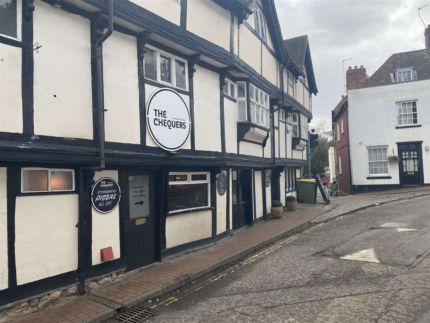 The Chequers pub in Aylesford