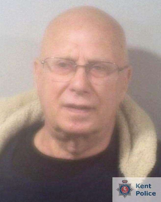 Victor Walkom, 89, formerly of Dumpton Park Road, Ramsgate was jailed for 10 years. Picture: Kent Police