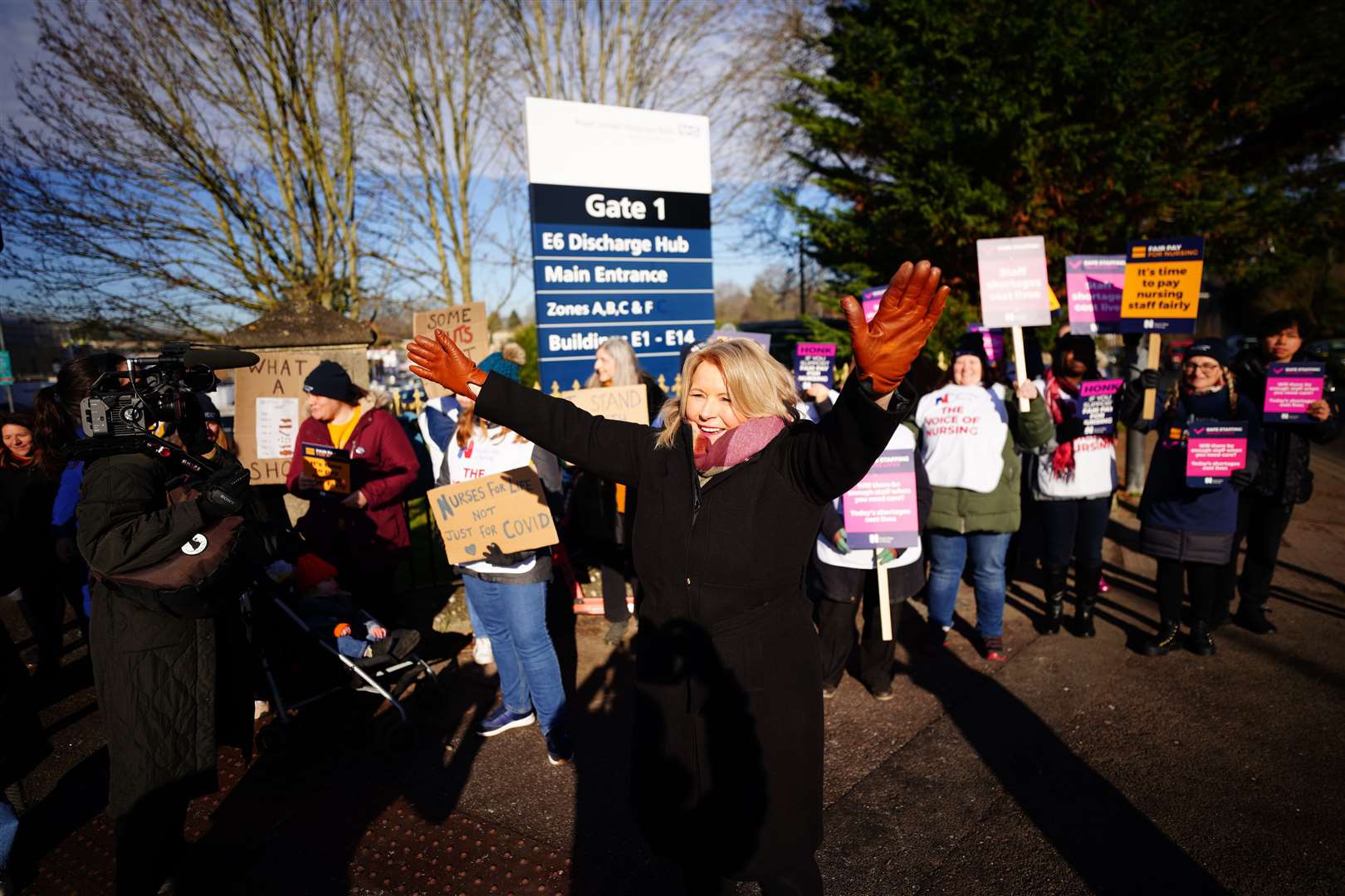 Royal College of Nursing general secretary Pat Cullen (Ben Birchall/PA)