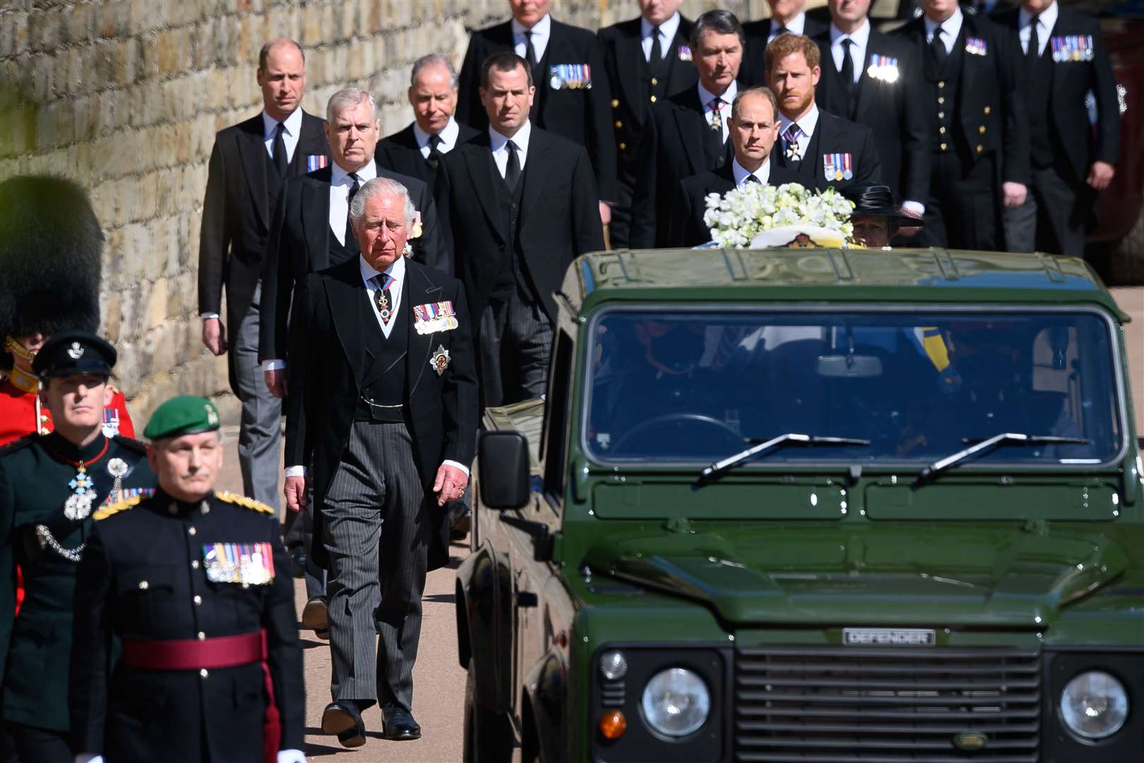 The Duke of Edinburgh’s funeral (Leon Neal/PA)