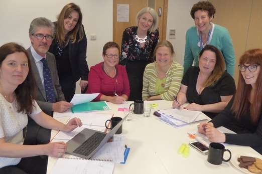 Judges are in session: the Kent Literacy Awards 2017 panel.