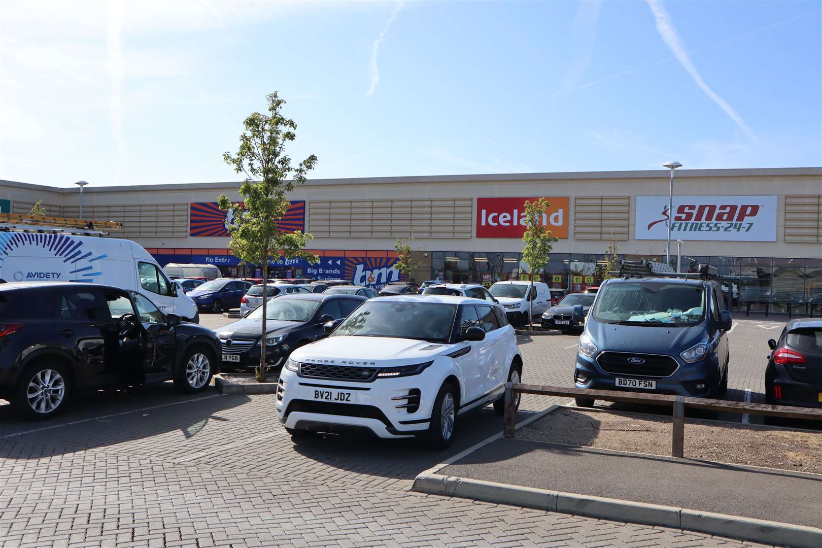 Neats Court retail park at Queenborough