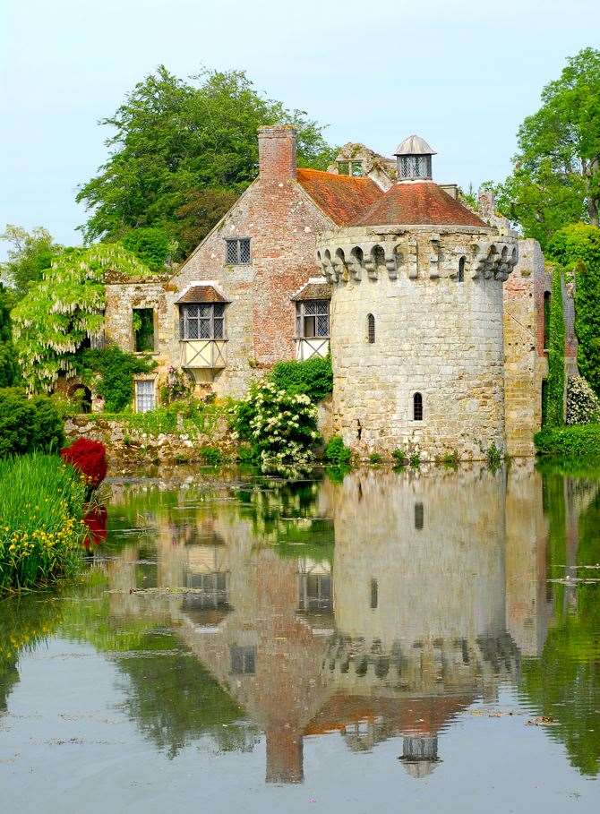 Scotney Castle is one of the sites that has reopened to pre-booked tickets