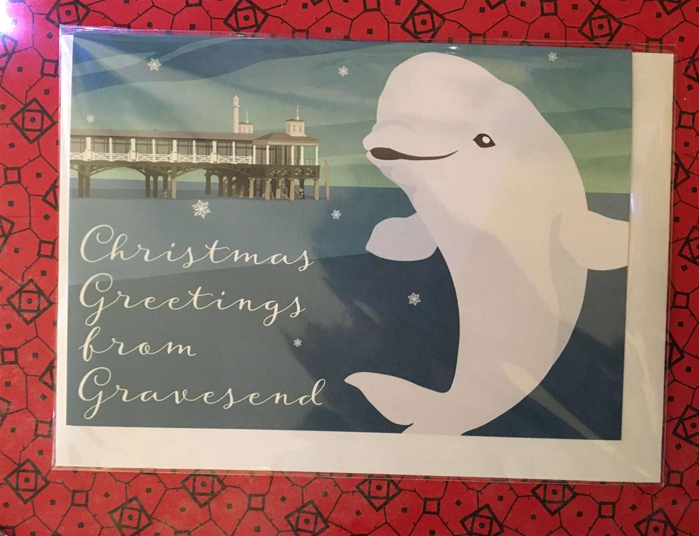 A Christmas card created by artist Steven Butcher