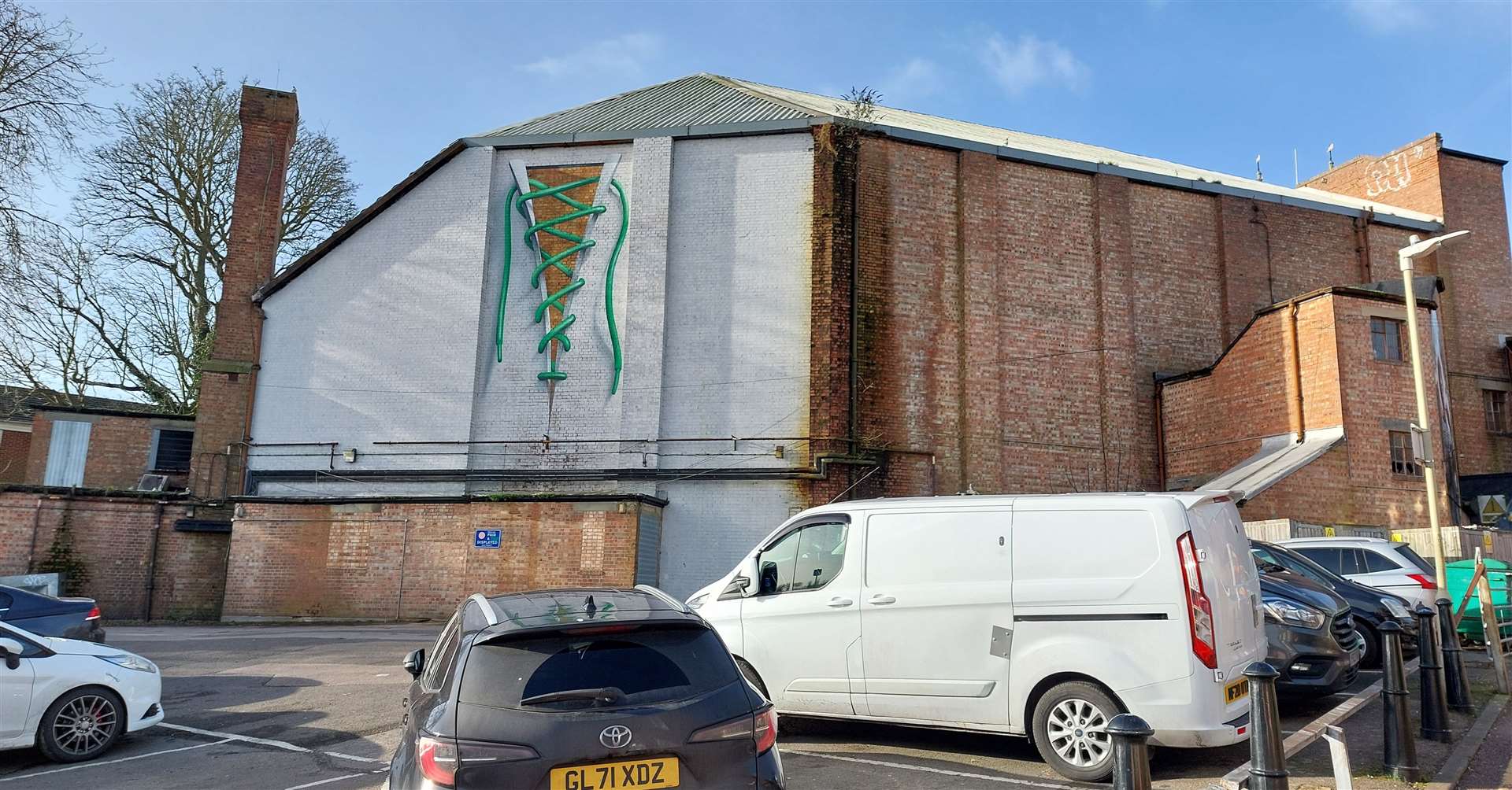 The rear of the former Mecca Bingo site in Ashford town centre