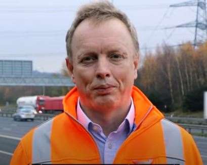 Matt Palmer, Chief executive of the Lower Thames Crossing. Photo: Highways England/YouTube