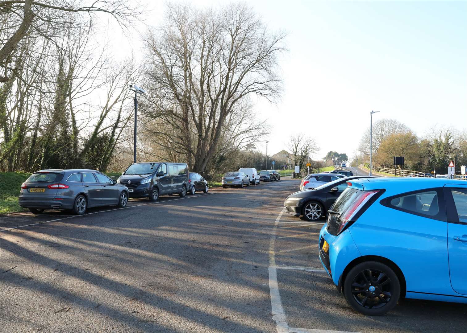 The Bailey Bridge Car Park in Aylesford