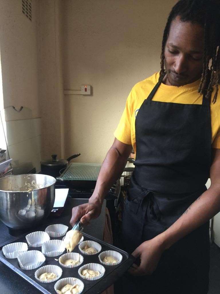 Ony Ebalu has set up his own cake business during lockdown (Ony Ebalu/PA)