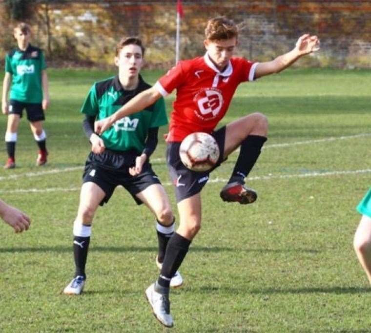 Riley Twyman has been promoted to the first team at Ramsgate Picture: www.ramsgate-fc.co.uk/ (37066338)