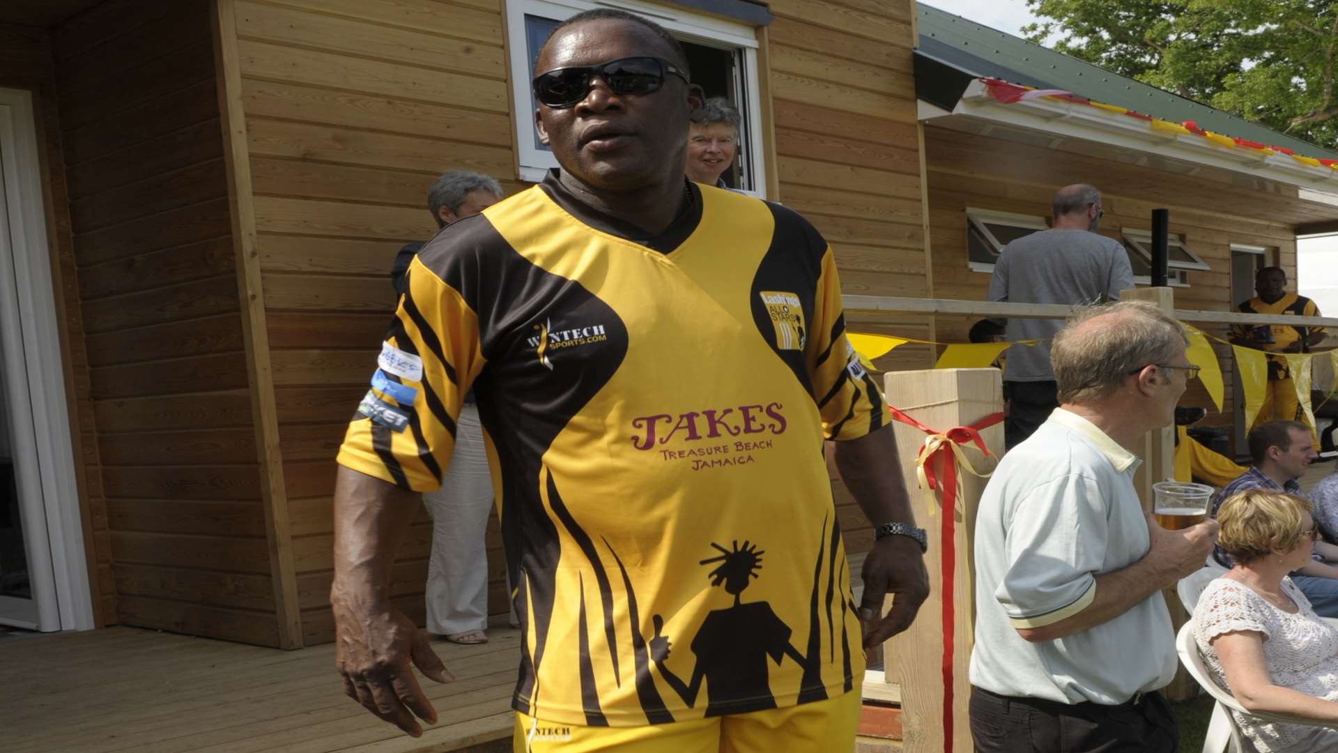 Cricketing great Devon Malcolm. Picture: Steve Crispe