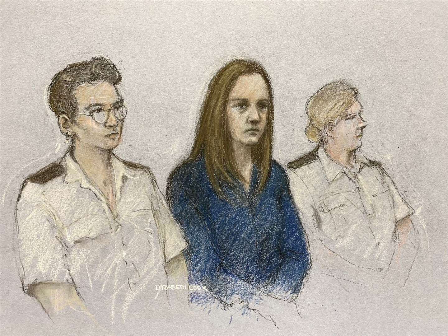 Lucy Letby has been found guilty of murdering several babies in her care (Elizabeth Cook/PA)