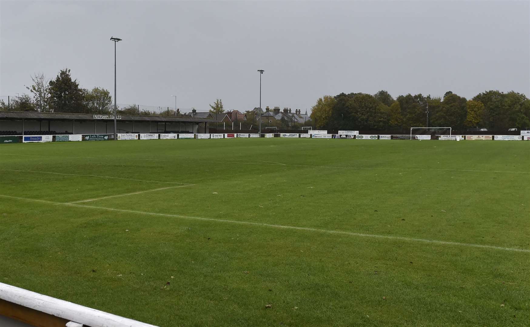 Canterbury City Football Club ground-share at Faversham Town's Salters Lane. Picture: Tony Flashman