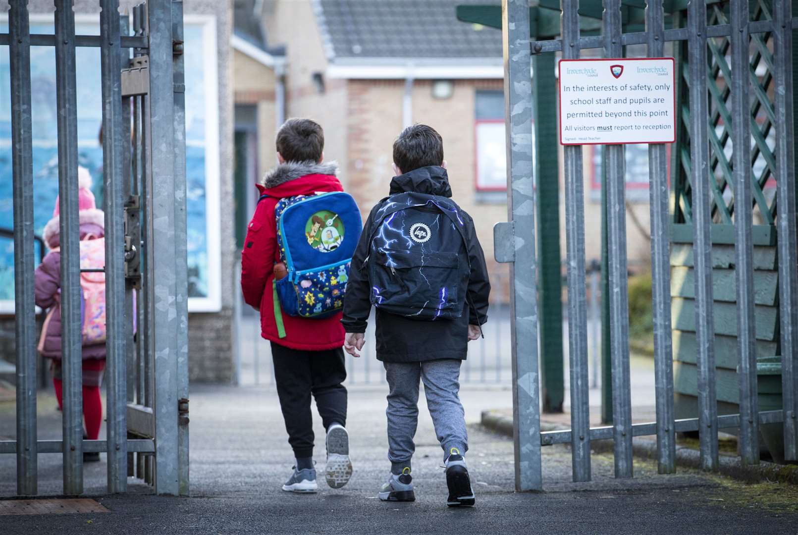 Pupils in P4 to P7 should be able to return to school from March 15 (Jane Barlow/PA)