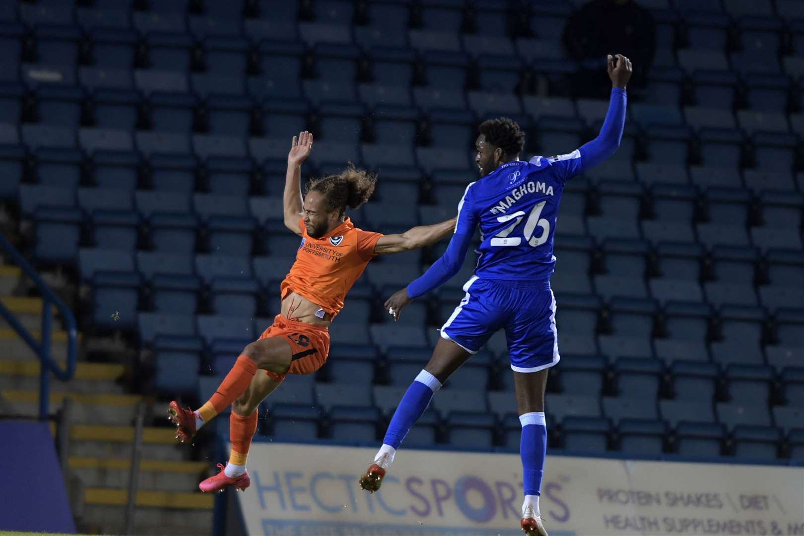 Christian Maghoma has been on loan at Eastleigh. Picture: Barry Goodwin