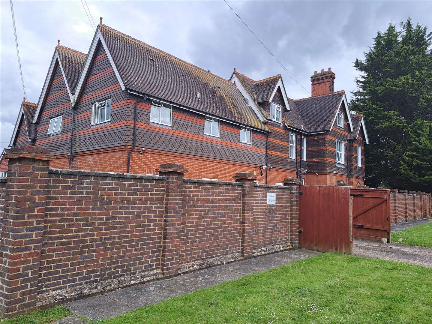 How The Vale care home looks from Willington Street