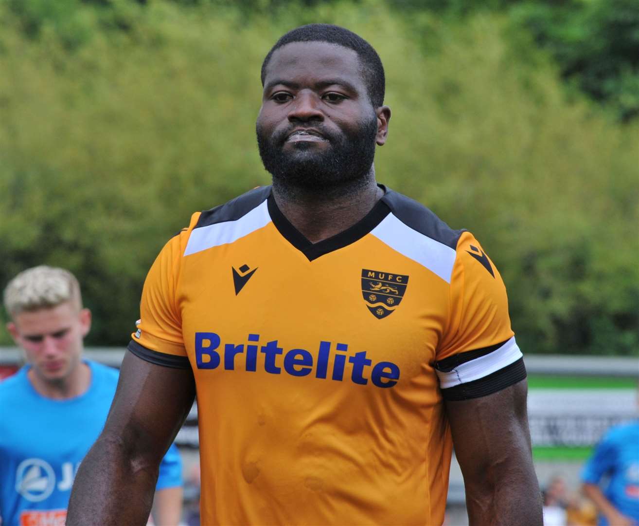 New Maidstone skipper George Elokobi Picture: Steve Terrell