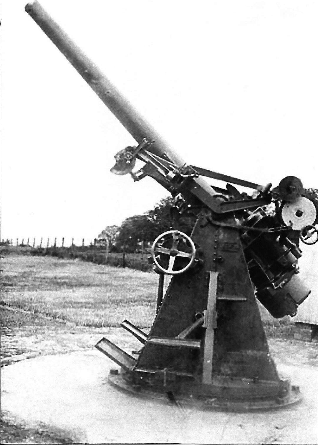 Bassa gun used as part of the defences. Picture: Historial Research Group of Sittingbourne