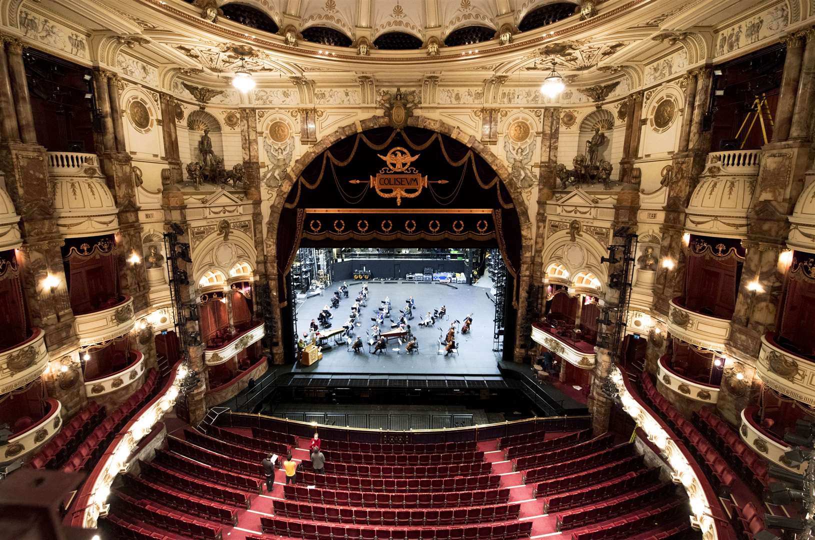 Members of the English National Opera Ian West/PA)