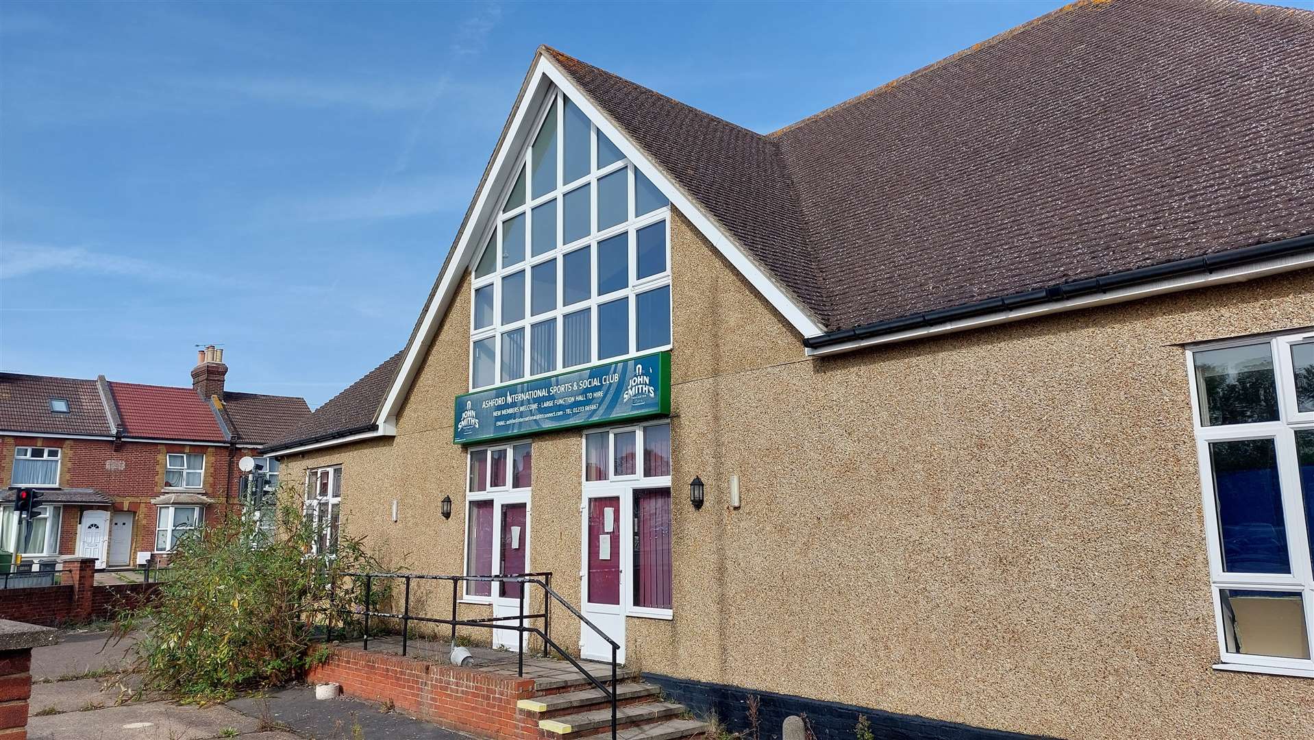 The former social club has sat empty since the pandemic