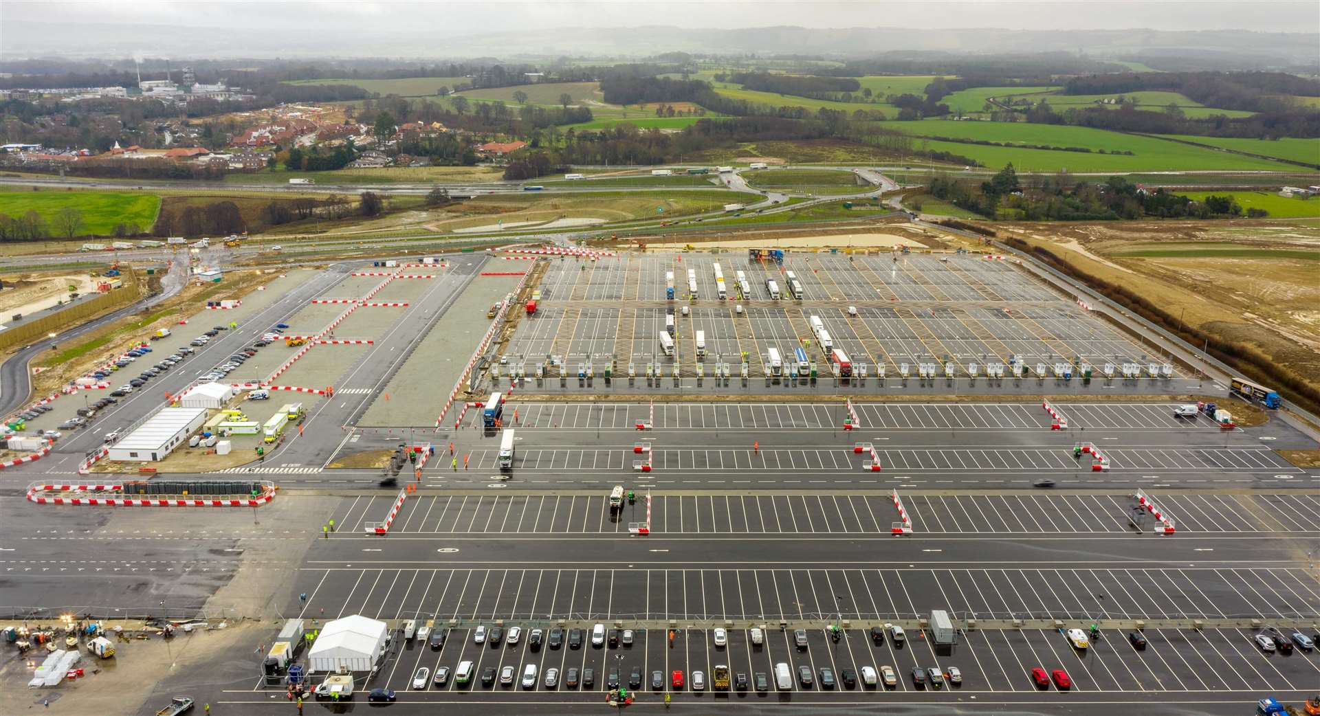 How the 66-acre facility looked in January 2021. Picture: Esprit Drone Services