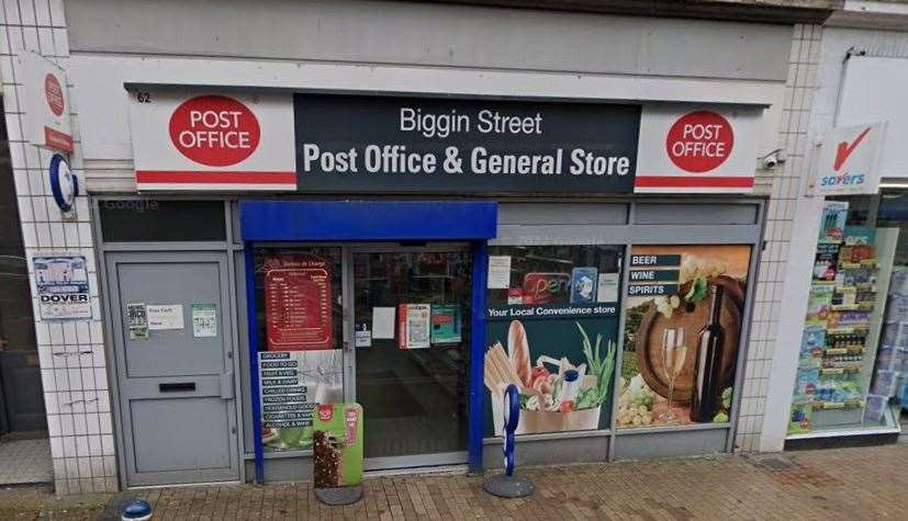 Dover Post Office is now the latest unit at the site having opened almost five years ago. Picture: Google