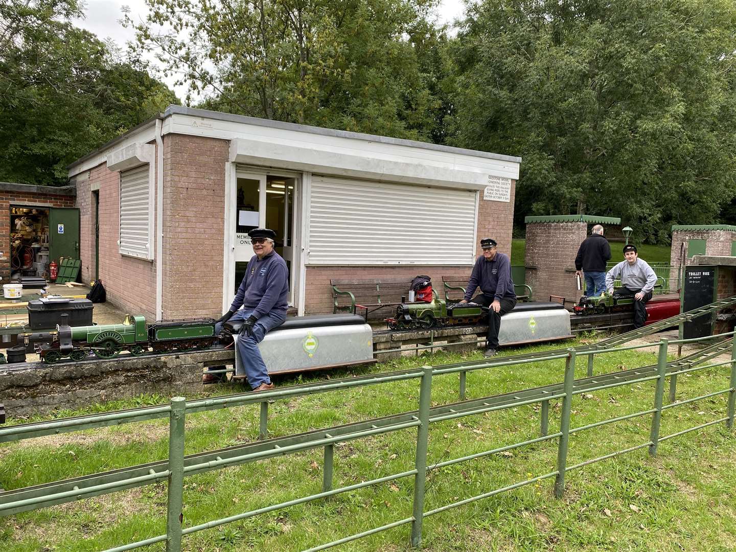 The roof of the Maidstone Model Engineering Society building needs replacing. Picture: MMES