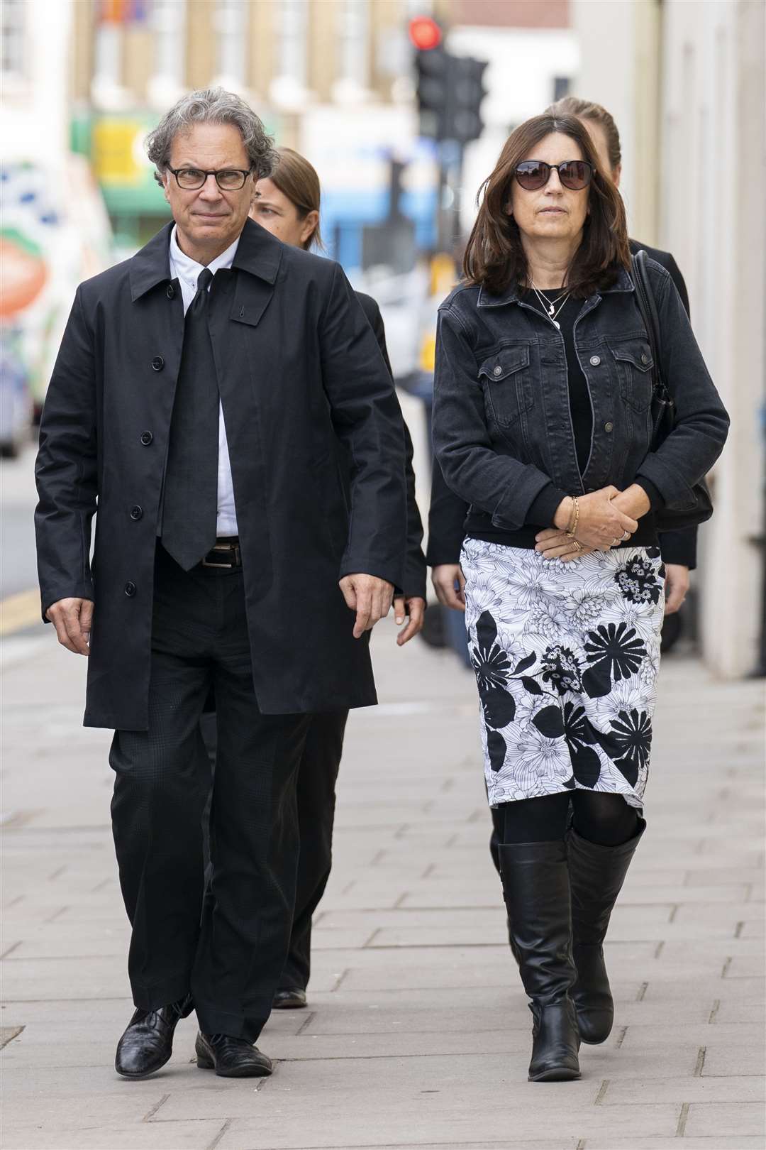 Molly’s father Ian and mother Janet outside the court (Kirsty O’Connor/PA)