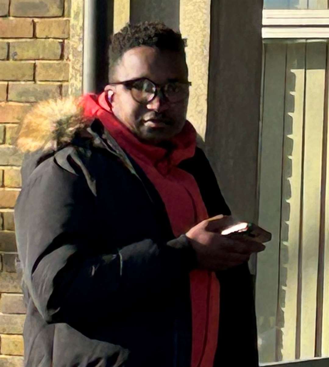 Frans Epentrius outside Sevenoaks Magistrates' Court