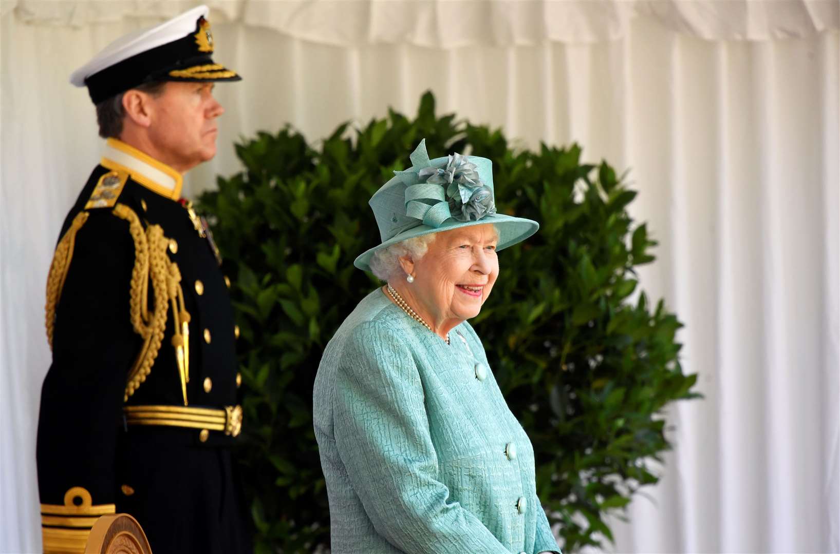 The Queen was last seen in public at a ceremony at Windsor Castle in June to mark her official birthday (Toby Melville/PA)