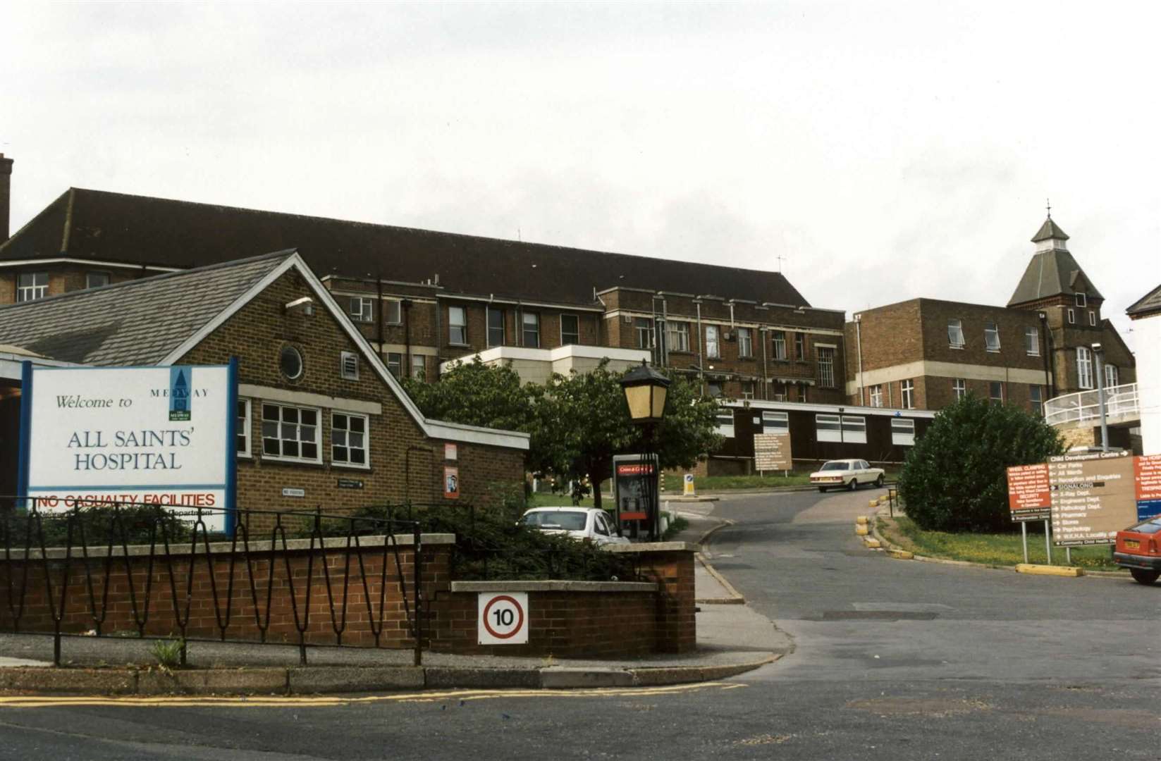 All Saints' Hospital, Chatham, in 1997